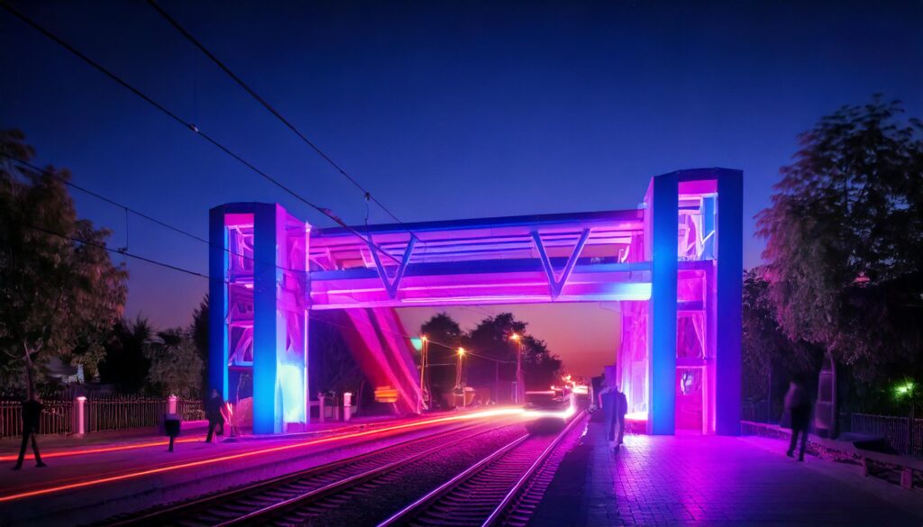 Stainless Steel AVA Footbridge Set to Revolutionize UK Rail Accessibility and Sustainability